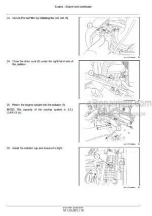 Photo 7 - New Holland 3510 4010 4510 4710 Operators Manual Tractor 84591230