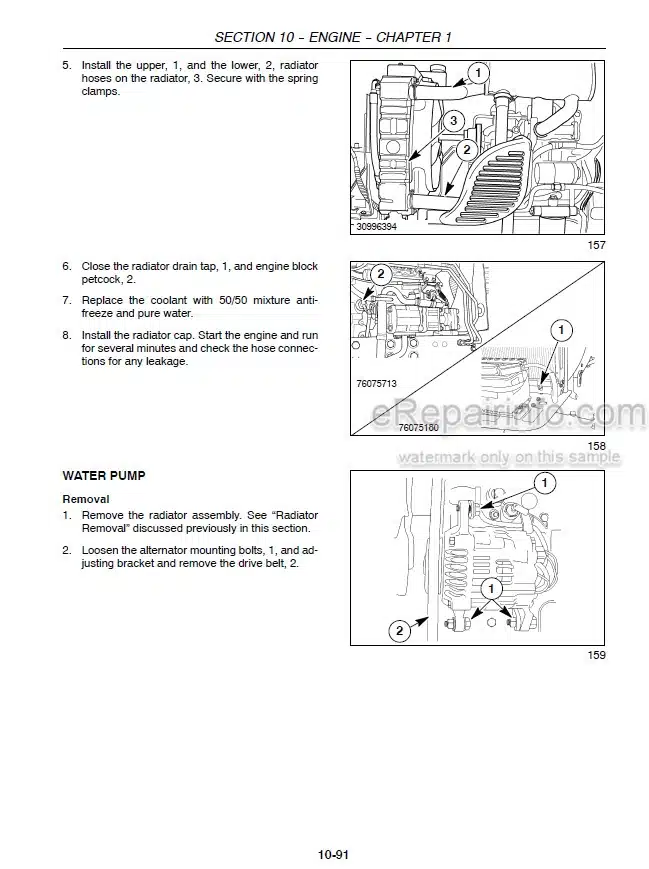 Photo 1 - New Holland 3040CVT 3045CVT 3050CVT Boomer Service Manual Compact Tractor 84126849A