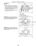 Photo 2 - New Holland 3040 3045 3050 CVT Boomer Service Manual Tractor 84126849