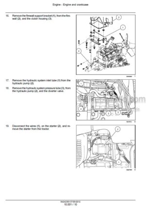 Photo 7 - New Holland FR480 FR550 FR650 FR780 FR850 Forage Cruiser Tier 4B Final Tier 2 Service Manual Forage Harvester 48142788