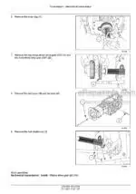 Photo 2 - New Holland 33 37 Boomer Tier 4B Final Service Manual Compact Tractor 47941899