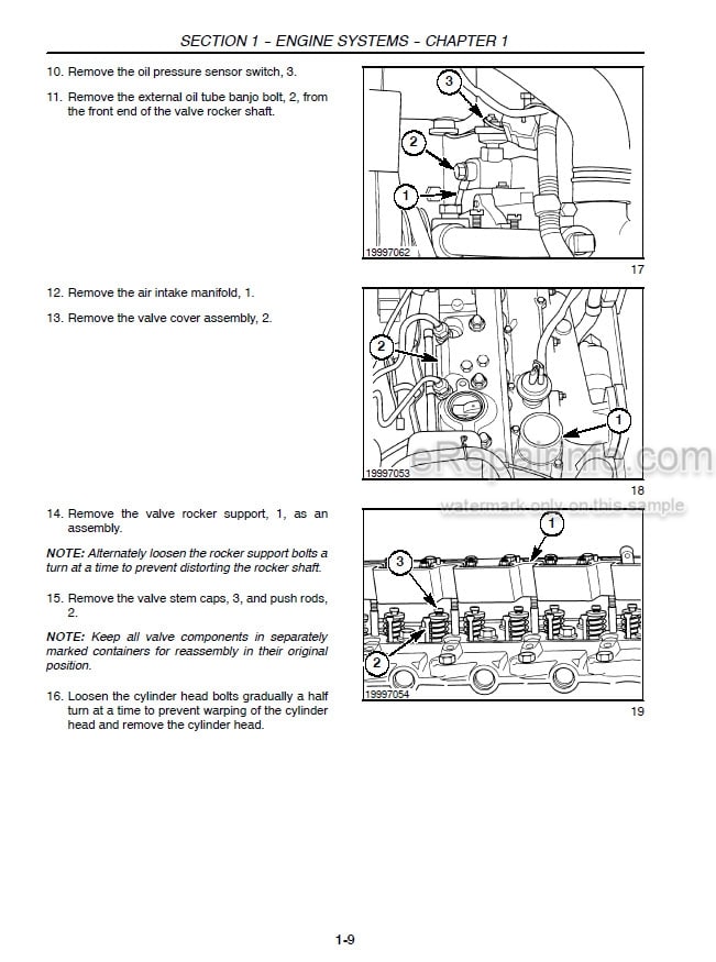 Photo 1 - New Holland 3415 Repair Manual Tractor 87028646