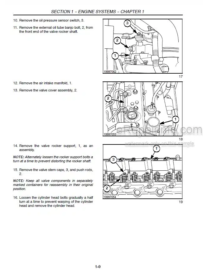 Photo 1 - New Holland 3415 Repair Manual Tractor 87028646