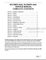 Photo 5 - New Holland 4055 4060 Boomer Service Manual Tractor 84242310