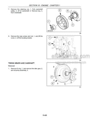 Photo 1 - New Holland 4055 4060 Boomer Service Manual Tractor 84242310