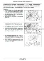 Photo 2 - New Holland 40D CVT 45D CVT 50D CVT Boomer Tier 3 Service Manual Compact Tractor 47975091
