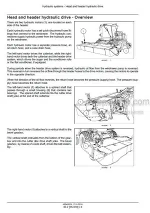 Photo 8 - New Holland E33C Service Manual Mini Excavator