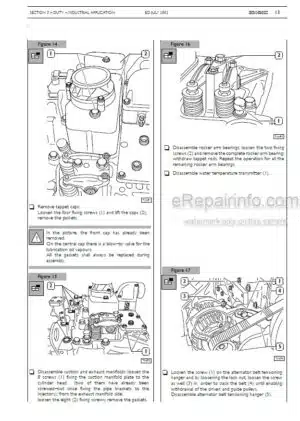 Photo 7 - New Holland 445TAM2 667TAM2 Repair Manual Engine For SE110 SE140 SE170 Irigation Power Units 87366591