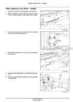 Photo 2 - New Holland 450 460 550 560 Roll-Belt Service Manual Round Baler 84544596