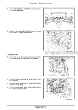 Photo 7 - New Holland GT22 Operators Manual Garden Tractor 42682300