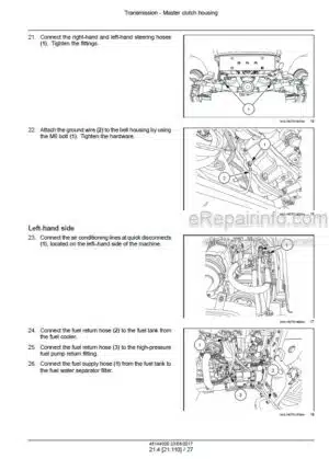 Photo 12 - New Holland 45 50 55 Boomer Tier 4B Final Service Manual Compact Tractor 48144020