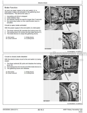 Photo 8 - New Holland 480FI Service Manual Row Independet Corn Head 84539588A