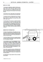 Photo 4 - New Holland 544 548 Repair Manual Round Baler 6046611100