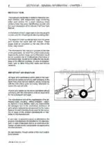 Photo 4 - New Holland 544 548 Repair Manual Round Baler 6046611100