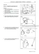 Photo 2 - New Holland 548 Repair Manual Supplement Baler Wrapper Combi 6046611101
