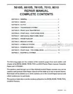 Photo 4 - New Holland 5610S 6610S 7610S 7010 8010 Repair Manual Tractor 87032901