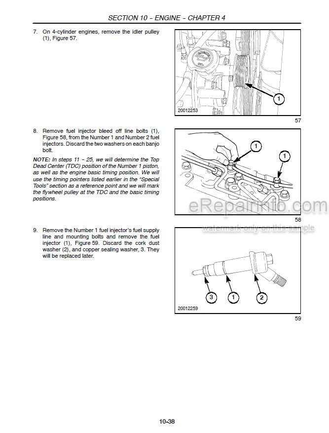Photo 1 - New Holland 5610S 6610S 7610S 7010 8010 Repair Manual Tractor 87032901