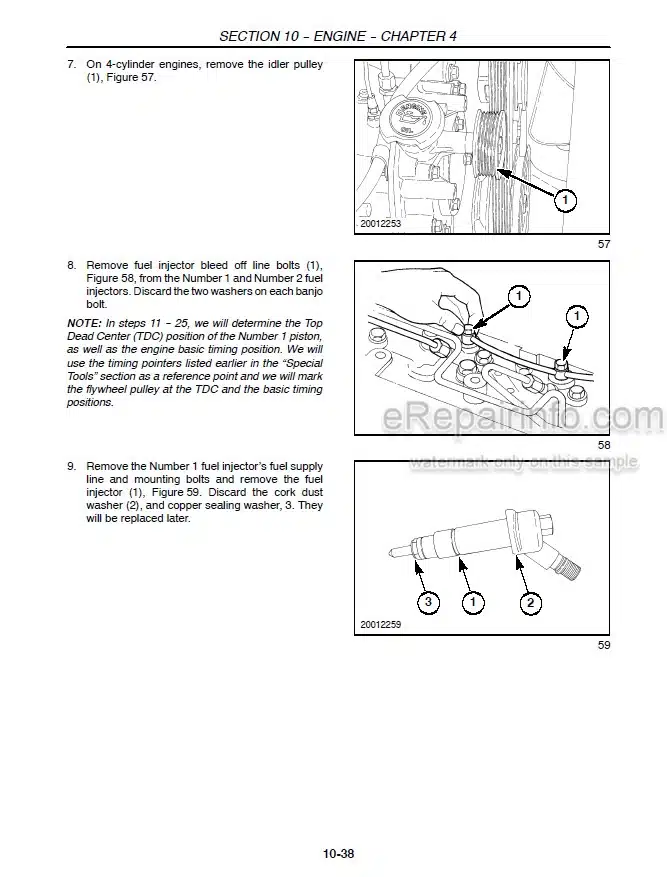 Photo 1 - New Holland 5610S 6610S 7610S 7010 8010 Repair Manual Tractor 87032901