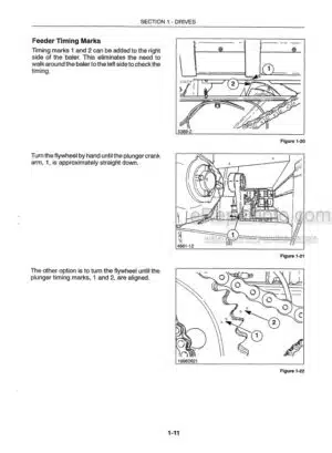 Photo 4 - New Holland 585 Service Manual Baler 86571636