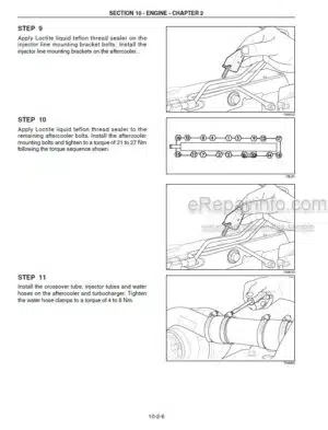 Photo 6 - New Holland 667TA/EEG 667TA/EEC 667TA/EBF 667TA/EED 667TA/EBJ 667TA/EDJ Repair Manual Engine 87519804NA