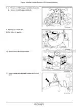 Photo 2 - New Holland 7030M 8030L Service Manual Grape Harvester
