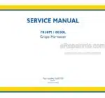 Photo 5 - New Holland 7030M 8030L Service Manual Grape Harvester 51697735