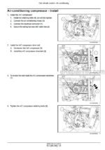 Photo 2 - New Holland 7030M 8030L Service Manual Grape Harvester 51697735