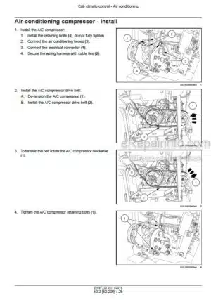 Photo 12 - New Holland 7030M 8030L Service Manual Grape Harvester 51697735