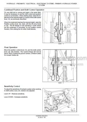 Photo 8 - New Holland W130C Service Manual Wheel Loader 47417753A