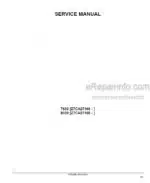 Photo 4 - New Holland 7630 8030 Service Manual Tractor 73403953