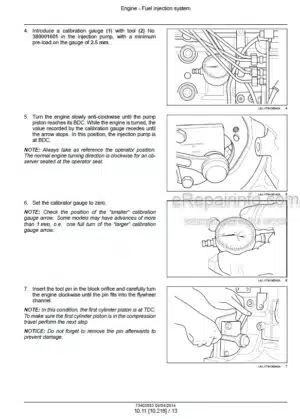 Photo 7 - New Holland CV700 CV900 CV1100 CV1500 CV2000 CV2500 Service Manual Compactor 60367000