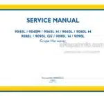 Photo 5 - New Holland 9040L 9040M 9060LH 9060L 9080LH 9080L 9090LGE 9090LH 9090L Service Manual Grape Harvester 84490331C
