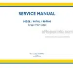 Photo 4 - New Holland 9050L 9070L 9070M Service Manual Grape Harvester 51697921