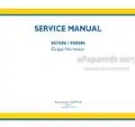 Photo 4 - New Holland 9070N 9080N Service Manual Grape Harvester 51697764