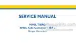 Photo 6 - New Holland 9090L 9090L Side Conveyor Tier 3 Service Manual Grape Harvester