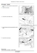 Photo 2 - New Holland 9090X Olive 9090X Side Conveyor Tier 3 Service Manual Grape Harvester 51672696