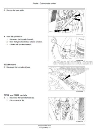 Photo 8 - New Holland 35 40 Workmaster Tier 4B Final Service Manual Compact Tractor 48144024