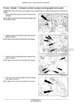 Photo 2 - New Holland 9090X Tier 4B Service Manual Grape Harvester 51617596