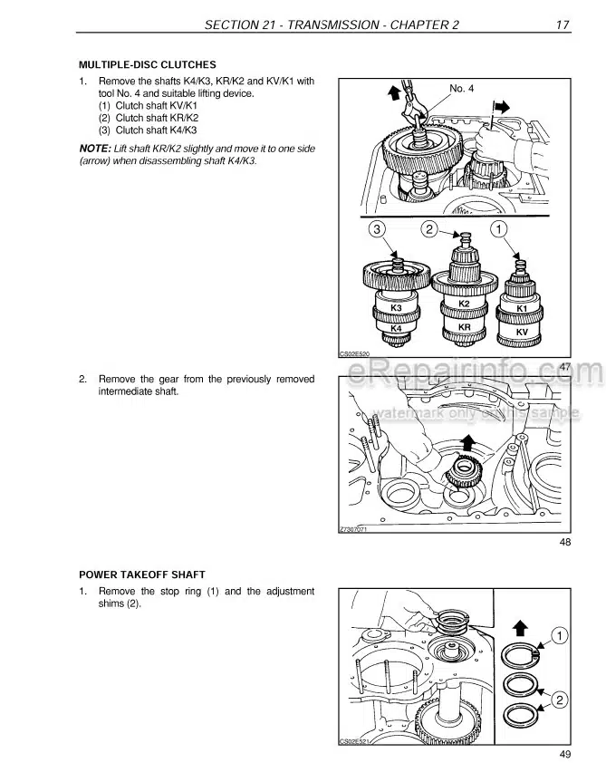 Photo 1 - New Holland AD300 Service Manual Articulated Dump Truck 6045615101