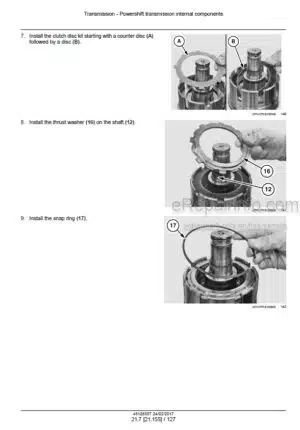 Photo 9 - New Holland B100C B100CLR B100CTC B110C B110CTC B115CTC Stage IV Service Manual Tractor Loader Backhoe 48126557