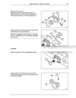 Photo 6 - New Holland B110 B115 Tier 3 Repair Manual Loader Backhoe 87643850NA
