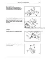 Photo 6 - New Holland B110 B115 Tier 3 Repair Manual Loader Backhoe 87643850NA