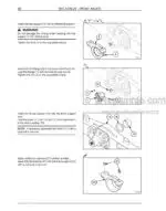 Photo 6 - New Holland B95 B95TC B95LR B110 B115 Service Manual Backhoe Loader 60367230NA