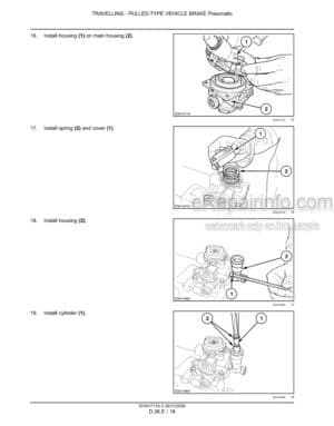 Photo 5 - New Holland BB9050 BB9060 BB9070 Service Manual Square Baler 87491717