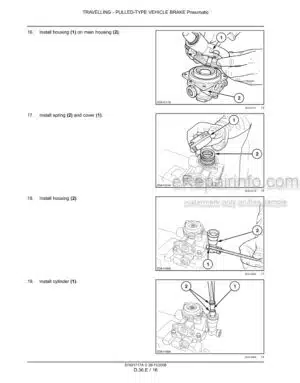 Photo 9 - New Holland BB9050 BB9060 BB9070 Service Manual Square Baler 87491717