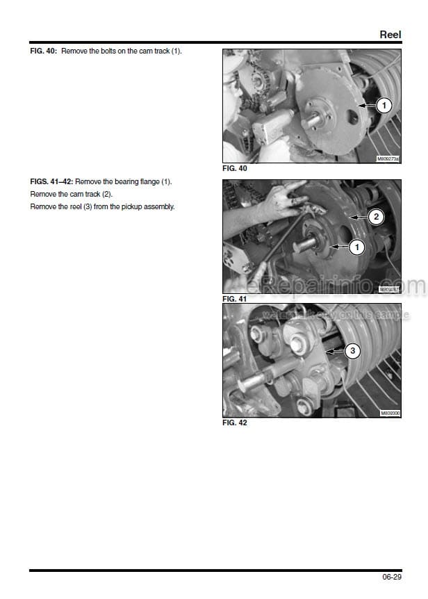 Photo 1 - New Holland BB9090 Service Manual Large Rectangular Baler 87749049B