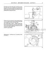 Photo 2 - New Holland BE740A BR750A Service Manual Round Baler 6046624100