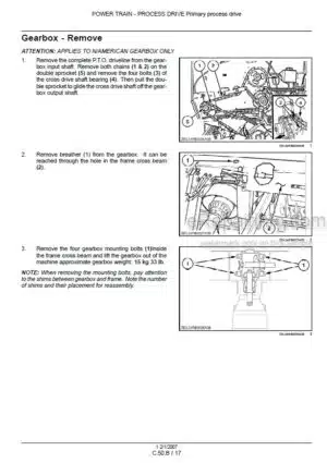 Photo 7 - New Holland 667TA/EEG 667TA/EEC 667TA/EBF 667TA/EED 667TA/EBJ 667TA/EDJ Repair Manual Engine 87519804NA