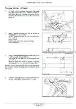 Photo 2 - New Holland BR6080 BR6090 Service Manual Round Baler 87711071B