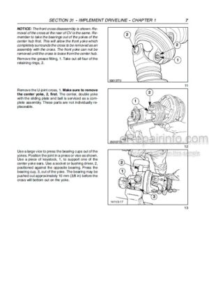 Photo 10 - New Holland BR7060 BR7070 Service Manual Round Baler 84275654